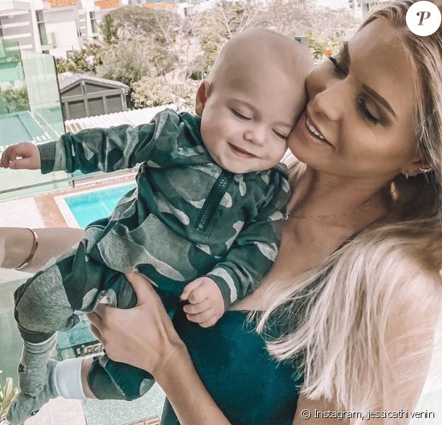 Jessica Thivenin et son fils Maylone sur Instagram, le 27 mars 2020