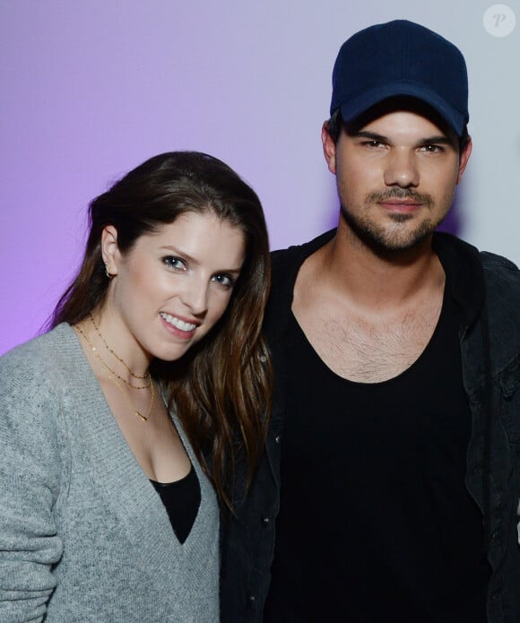 Anna Kendrick et Taylor Lautner - People à la soirée "Creep" au ROW DTLA à Los Angeles, le 5 octobre 2018.