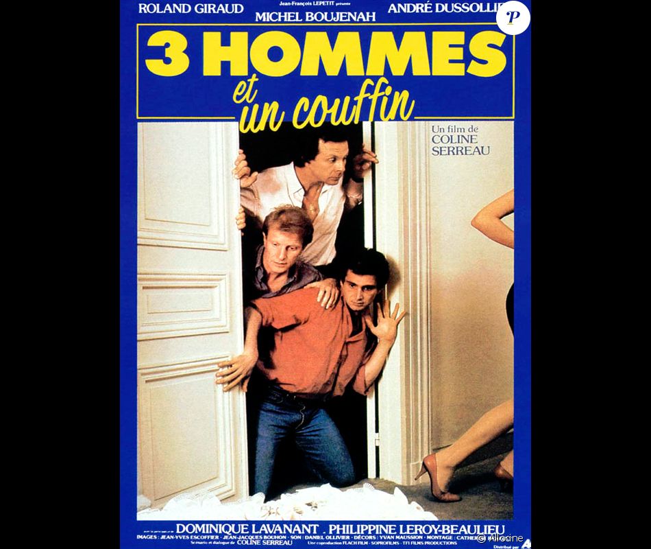 Marie 3 Hommes Et Un Couffin Affiche du film Trois hommes et un couffin. 1985. - Purepeople