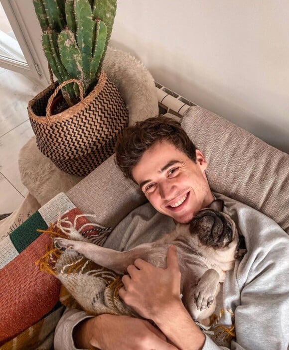 Henri PFR et Jelly, le chien d'EnjoyPhoenix, sur Instagram. Le 27 octobre 2019.