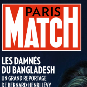 Couverture du nouveau numéro du magazine Paris Match
