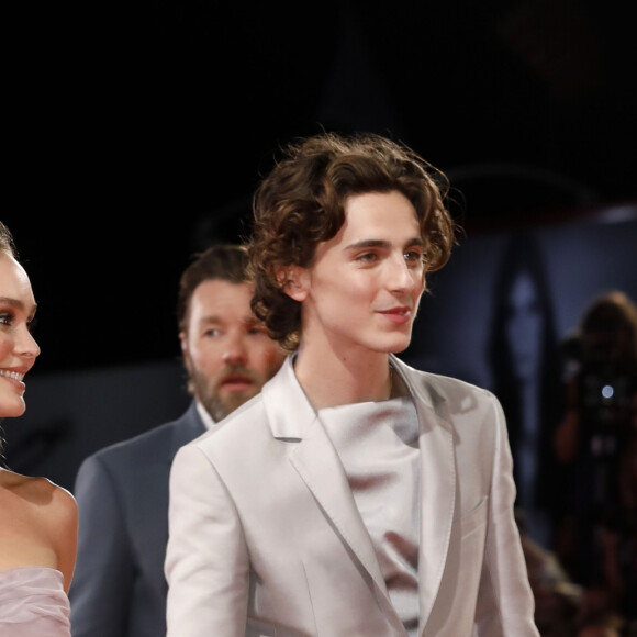 Lily-Rose Depp et Timothée Chalamet - Tapis rouge du film "The King" lors du 76ème festival international du film de Venise, la Mostra, le 2 septembre 2019. © Future-Image via ZUMA Press/Bestimage