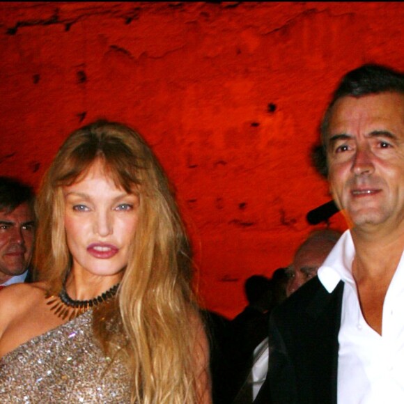 Arielle Dombasle et Bernard Henry Levy en 2002 - Marrakech