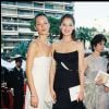 Kate Moss et Laetitia Casta au Festival de Cannes en 1998.