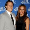 Trevor Engelson et Meghan Markle lors d'un événement à Los Angeles le 11 octobre 2011