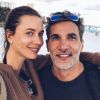 Patrick Guérineau et Lou - Instagram, 1er janvier 2018