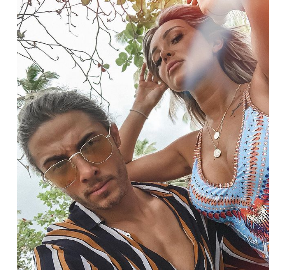Fidji Ruiz et Dylan en couple, photo Instagram du 23 juin 2019
