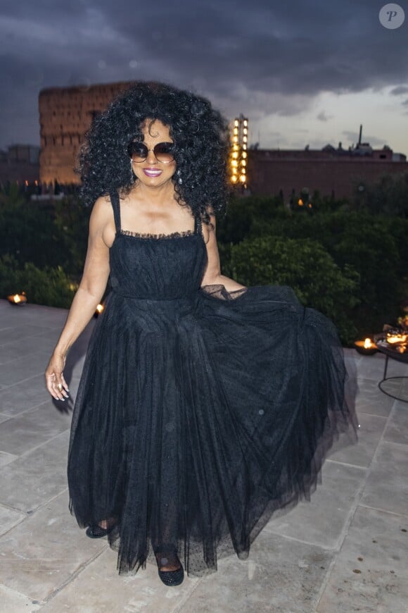 Diana Ross - Front row du défilé Croisière Dior au Palais El Badi à Marrakech, le 29 avril 2019. © Olivier Borde/Bestimage