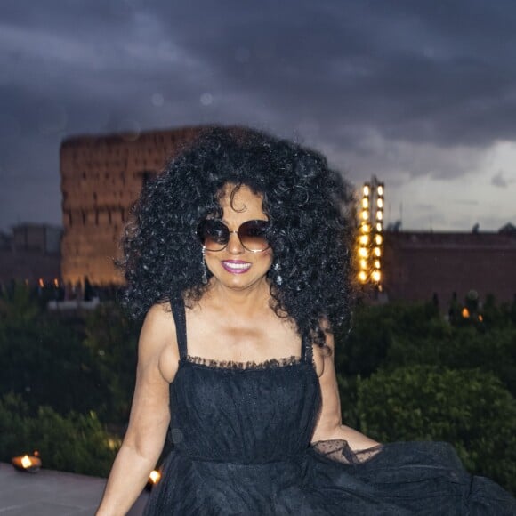 Diana Ross - Front row du défilé Croisière Dior au Palais El Badi à Marrakech, le 29 avril 2019. © Olivier Borde/Bestimage