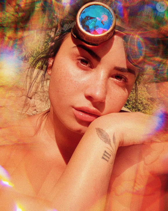 Demi Lovato. Mai 2020.