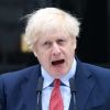 Boris Johnson fait un discours devant le 10 Downing Street pour son retour après avoir combattu le coronavirus (COVID-19) à Londres le 27 avril 2020. © Vedat Xhymshiti/ZUMA Wire / Bestimage