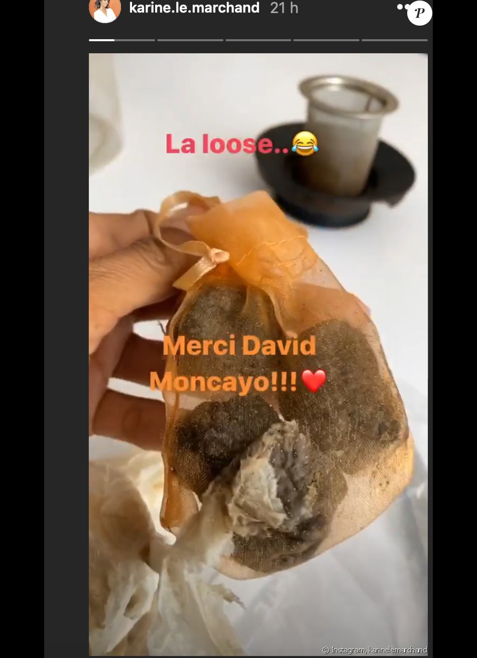 Karine Le Marchand reçoit des truffes périmées de la part d'un