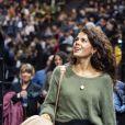 Noura El Shwekh (la femme de Tsonga) assiste au match "Jo-Wilfried Tsonga - Matteo Berrettini (6/4-6/3)" lors du tournoi Rolex Paris Masters 2019, le 30 octobre 2019. © Perusseau-Veeren/Bestimage
