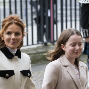 Geri Halliwell et sa fille Bluebell Madonna - La famille royale d'Angleterre lors de la cérémonie du Commonwealth en l'abbaye de Westminster à Londres, le 9 mars 2020.
