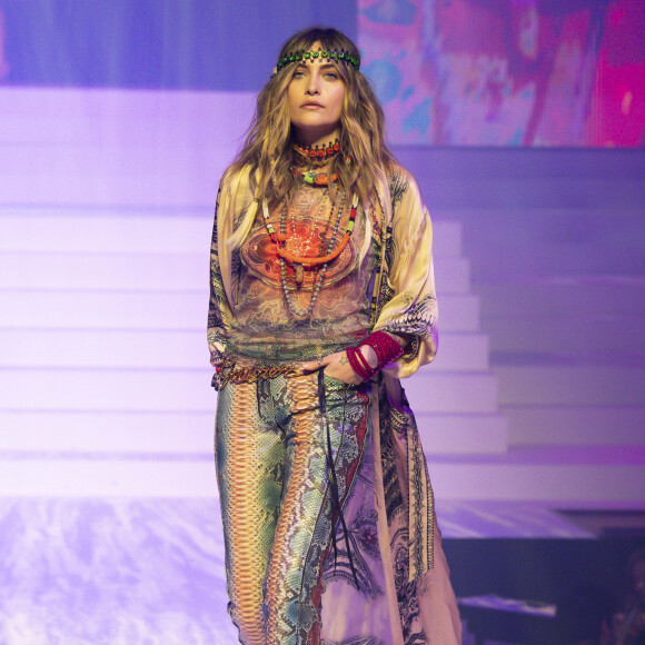 Paris Jackson lors du dernier défilé de mode Haute-Couture printemps-été 2020 "Jean-Paul Gaultier" au théâtre du Châtelet à Paris, France, le 22 janvier 2020.