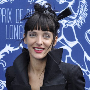 Erika Moulet durant le 167e Prix de Diane Longines à l'hippodrome de Chantilly, à Chantilly, le 19 Juin 2016. © Christophe Bricot/Bestimage