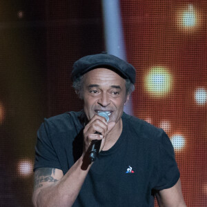 Exclusif - Yannick Noah - Enregistrement de l'émission "La Lettre" au Théâtre du Châtelet à Paris, qui sera diffusée le 1er février sur France 2. Le 23 octobre 2019. © Cyril Moreau / Bestimage