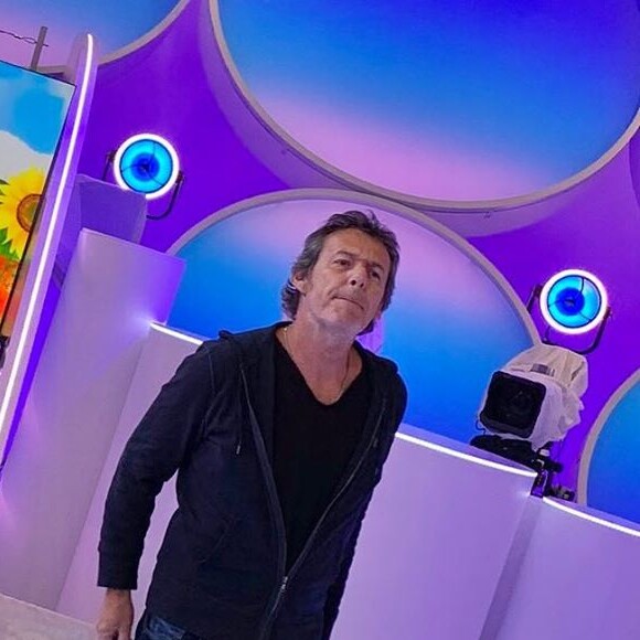 Eric sur le plateau des "12 coups de midi", avec Jean-Luc Reichmann, le 14 mai 2020