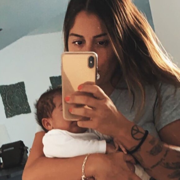 Anaïs Camizuli avec sa fille Kessi, sur Instagram, le 7 septembre 2019