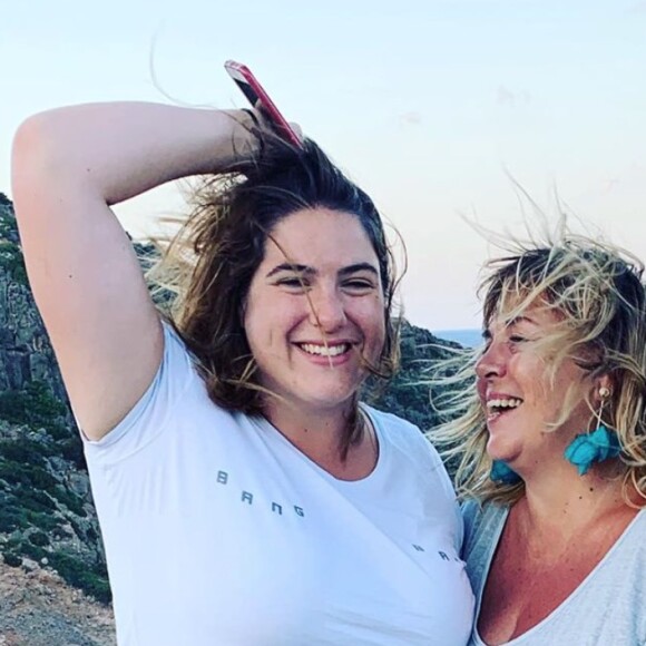 Michèle Bernier et Charlotte Gaccio sur Instagram. Le 18 août 2019.