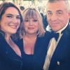 Charlotte Gaccio et ses parents, Michèle Bernier et Bruno Gaccio sur Instagram. Le 18 août 2019.