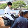 Mary-Kate Olsen et son mari Olivier Sarkozy durant le Longines Global Champions Tour de Monaco sur le port de Monaco. Le 27 juin 2019. © Bruno Bebert / Bestimage