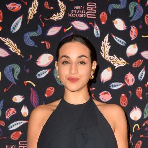 Camelia Jordana au photocall de la soirée Harper's Bazaar au Musée Des Arts Décoratifs à Paris le 26 février 2020 en marge de la fashion week prêt-à-porter automne-hiver 2020/2021 © Veeren Ramsamy / Bestimage