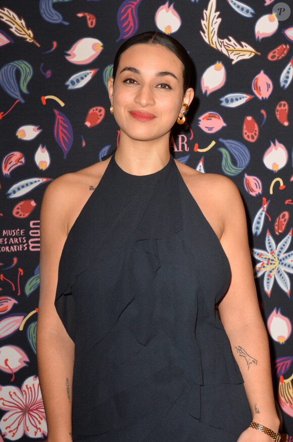 Camelia Jordana au photocall de la soirée Harper's Bazaar au Musée Des Arts Décoratifs à Paris le 26 février 2020 en marge de la fashion week prêt-à-porter automne-hiver 2020/2021 © Veeren Ramsamy / Bestimage