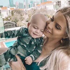 Jessica Thivenin et son fils Maylone sur Instagram, le 27 mars 2020