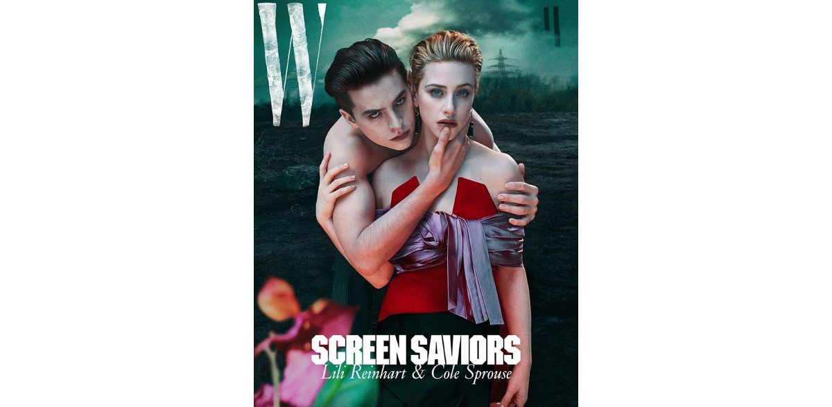 女性情報誌 W Vol.4 2019 Lili Reinhart&Cole Sprous 女性情報誌 W Vol