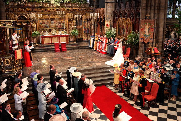 Mariage du prince William et Kate Middleton en l'abbaye de Westminster, le 29 avril 2011.