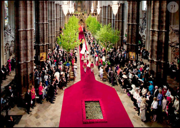 Mariage de Kate Middleton et du prince William à Londres. Le 29 avril 2011