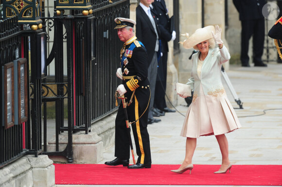 Le prince Charles et son épouse Camilla - Mariage de Kate Middleton et du prince William à Londres. Le 29 avril 2011