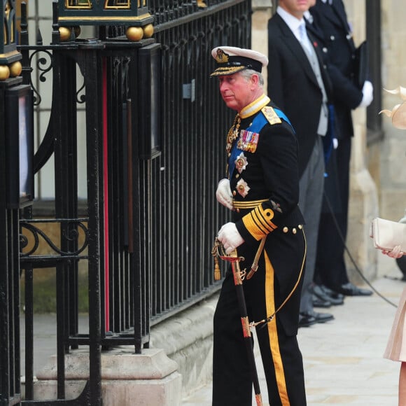 Le prince Charles et son épouse Camilla - Mariage de Kate Middleton et du prince William à Londres. Le 29 avril 2011