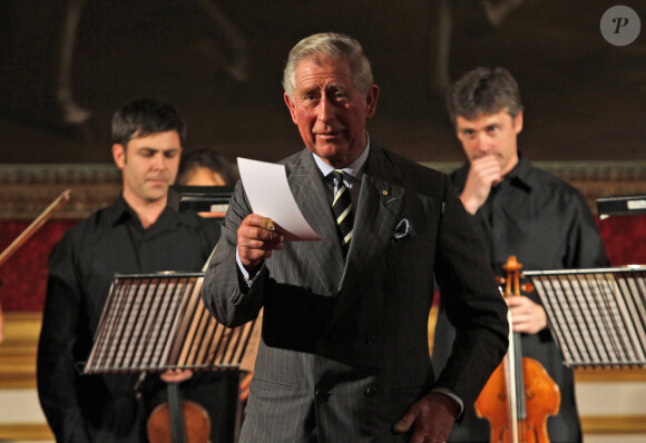 Le prince Charles lors d'une réception au palais Saint James à Londres, en 2011.