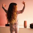 Amel Bent emmène sa fille à Disneyland Paris pour ses 4 ans, le 4 février 2020.