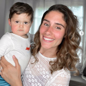 Jesta Hillmann et Benoît ("Koh-Lanta") sont les heureux parents de Juliann (10 mois). Mai 2020.