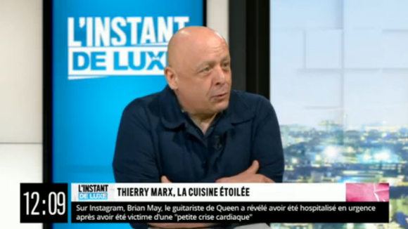 Thierry Marx évoque son salaire dans "Top Chef" dans "L'Instant de Luxe" sur Non Stop People - mardi 26 mai 2020