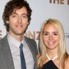 Thomas Middleditch, Mollie Gates - Première du film The Bronze au SilverScreen Theater. Los Angeles. Le 7 mars 2015. @David Edwards/DailyCeleb/ABACAPRESS.COM