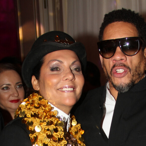 Hermine de Clermont-Tonnerre et JoeyStarr - Dîner de la 41ème édition du Prix The Best à l'hôtel George V à Paris le 25 janvier 2018. © Philippe Baldini/Bestimage