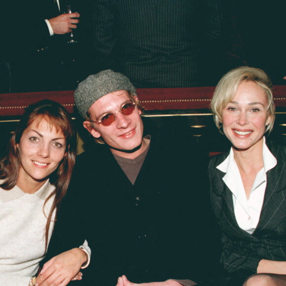 Hermine de Clermont-Tonnerre, Guillaume Depardieu et Alexandra Lorska 27/10/1997 -