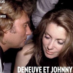 Catherine Deneuve et Johnny Hallyday en couverture de "Paris Match", numéro du 4 juin 2020.