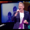 Terence (Amel Bent) chante pour son père lors de la demi-finale de "The Voice" (TF1), le samedi 6 juin 2020.