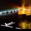 Baby J (Obispo) reprend Adele lors de la demi-finale de "The Voice", sur TF1, le samedi 6 juin 2020.