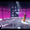 Gustine (Lara Fabian) reprend "Wicked Games" pour la demi-finale de "The Voice 2020" sur TF1, le samedi 6 juin 2020.