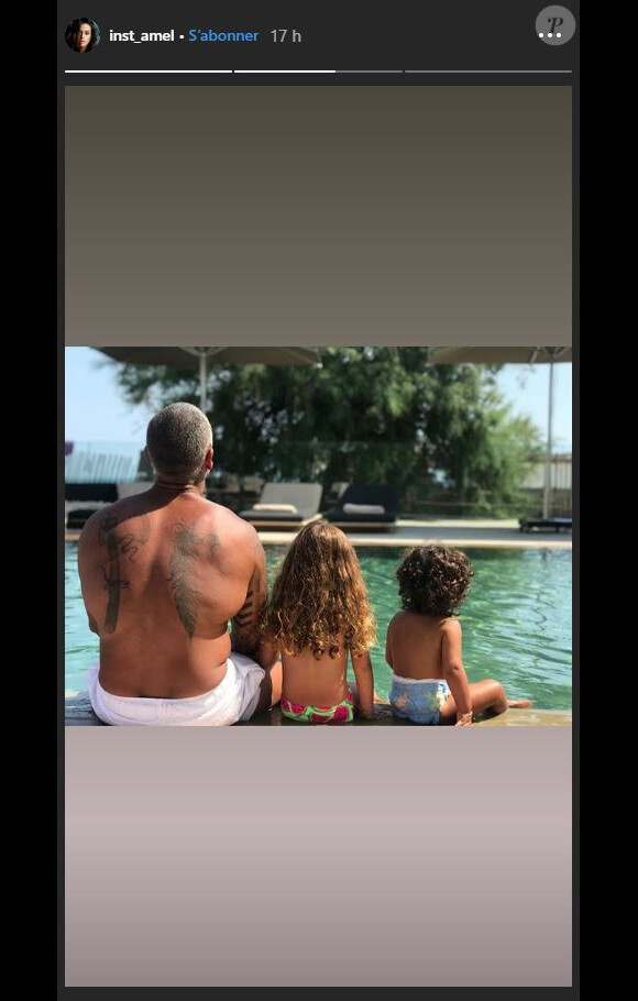 Amel Bent en vacances avec sa famille (Juillet 2019).