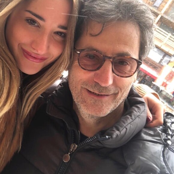 Carla Ghebali et son papa Eric sur Instagram. Le 28 avril 2019.