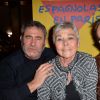 Sergi Lopez, Olivier Gourmet, Marion Hänsel - Avant première du film "En amont du fleuve" à l'UGC Les Halles à Paris le 25 avril 2017. © Vereen/Bestimage