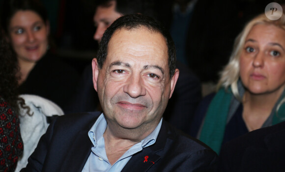 Jean-Luc Romero-Michel lors d'un meeting de campagne de La maire de Paris et candidate à la réélection à l'Espace Reuilly à Paris, France, le 5 mars 2020. © Panoramic/Bestimage