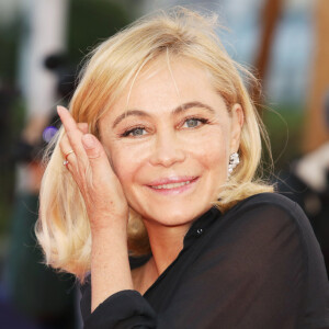 Emmanuelle Béart à la première de "Music of My Life", suivi d'un hommage rendu aux 25 ans de la compétition lors du 45e Festival du Cinéma Américain de Deauville, le 7 septembre 2019. © Denis Guignebourg/Bestimage
